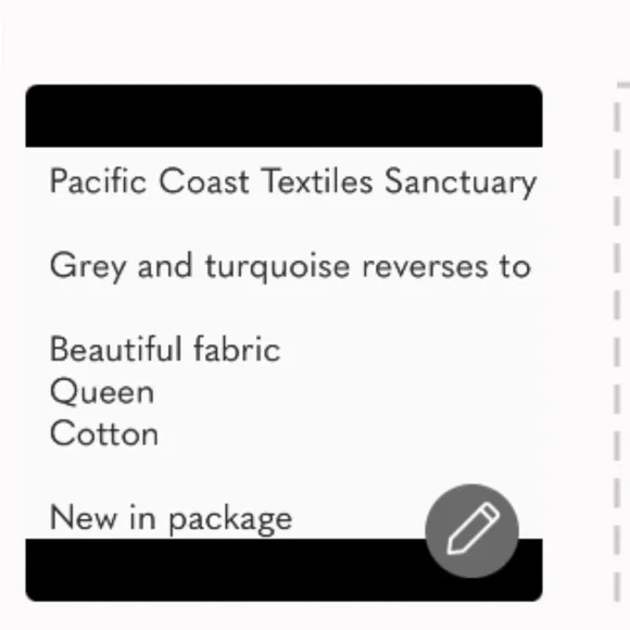 Cotton quilt set 3 piece reversible NWT - Picture 7 of 8